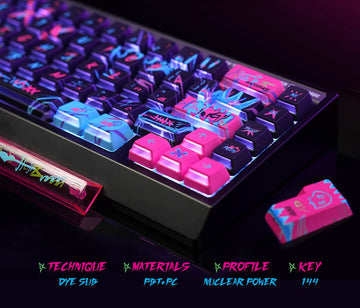 Arcane Jinx Keycaps