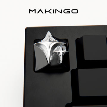 Makingo Cosmic Era Metal Star Keycap – Custom Single ESC Key - Titan Nation