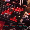 Chainsaw Man Keycaps Compatible with Wooting 60HE, MAD60HE, ACE60, ATK EDGE60, FUN60, WIN60, LUCKY 65, IPI65, REAL67, XTRFY K5, TITAN68, ACE68, MAD68HE, MADE68, HERO68, NANO68, FIRE68, MIG68, and ATK RS6.