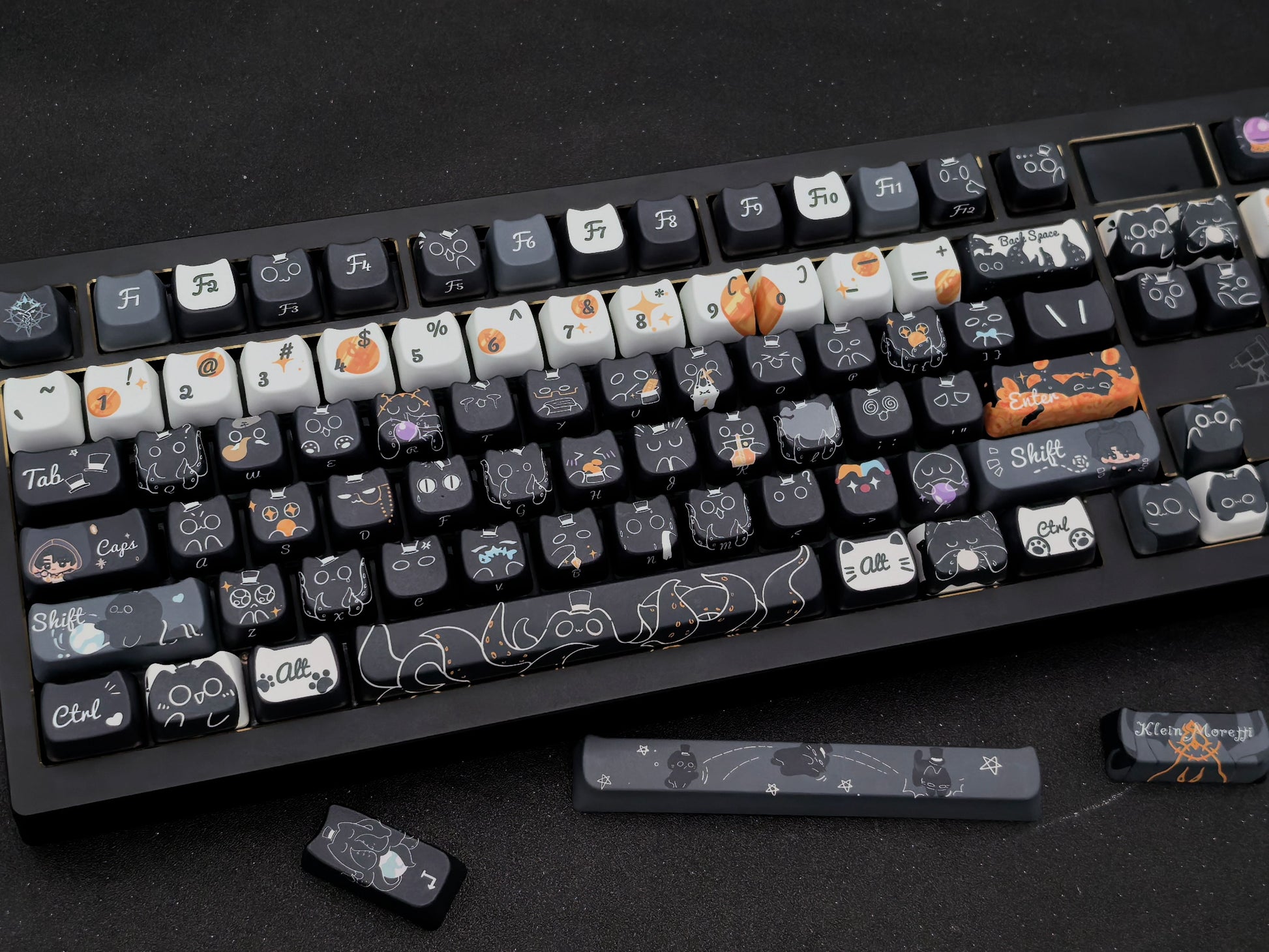 Lord of the Mysteries Klein & Mao Keycaps – Custom Themed Design - Titan Nation