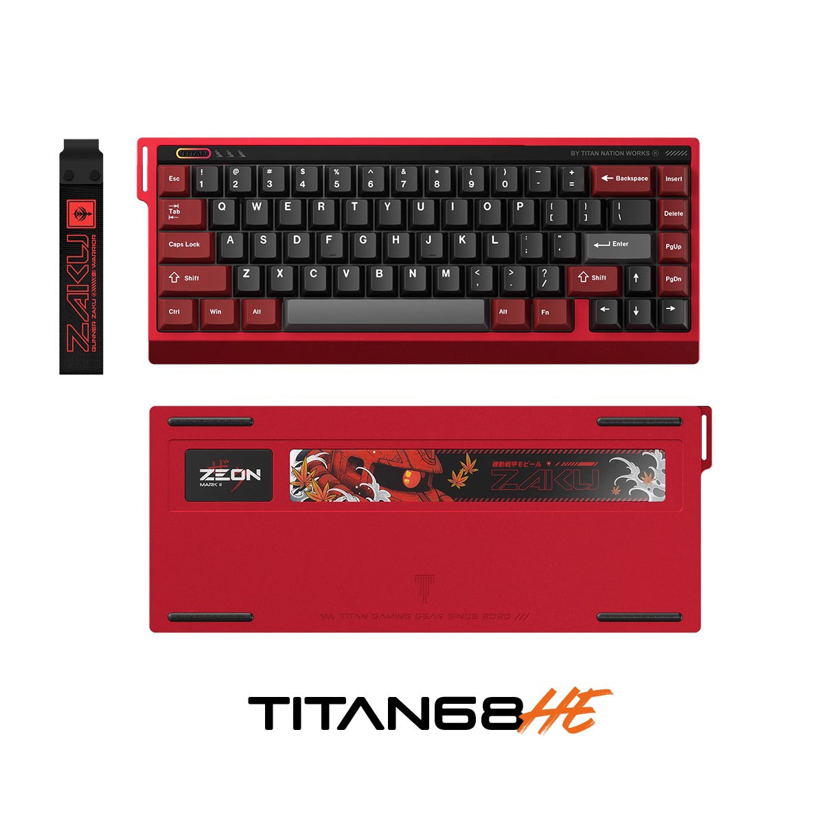 TITAN68HE Magnetic Switch Keyboard - Titan Nation
