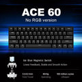 MCHOSE ACE 60 PRO layout is similar to Wooting60HE and MAD60HE, supports quick triggering