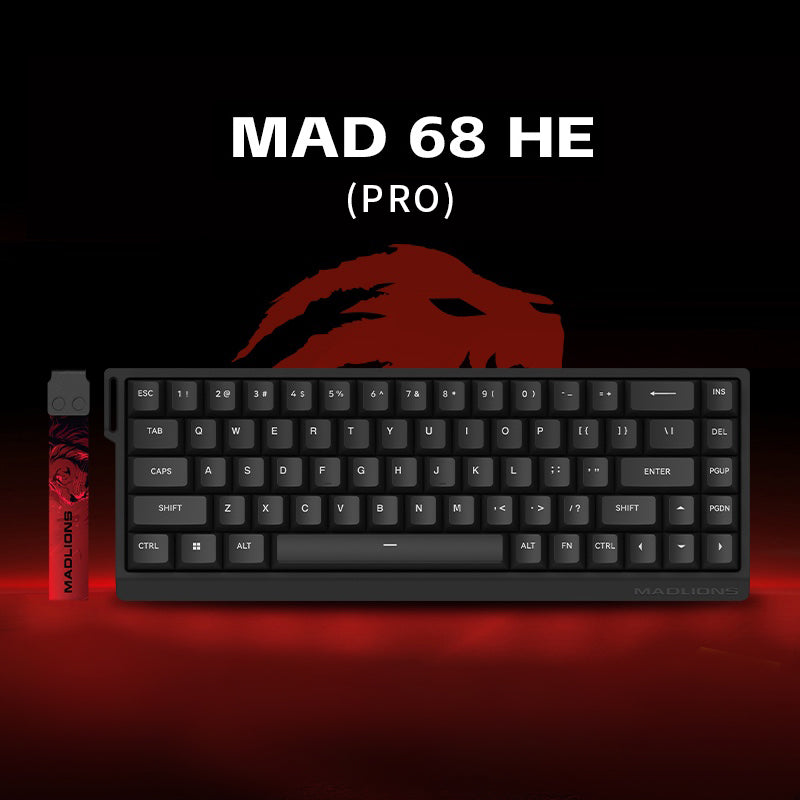MADLIONS MAD60HE/MAD68HE Magnetic Game machinery Keyboard - Titan Nation