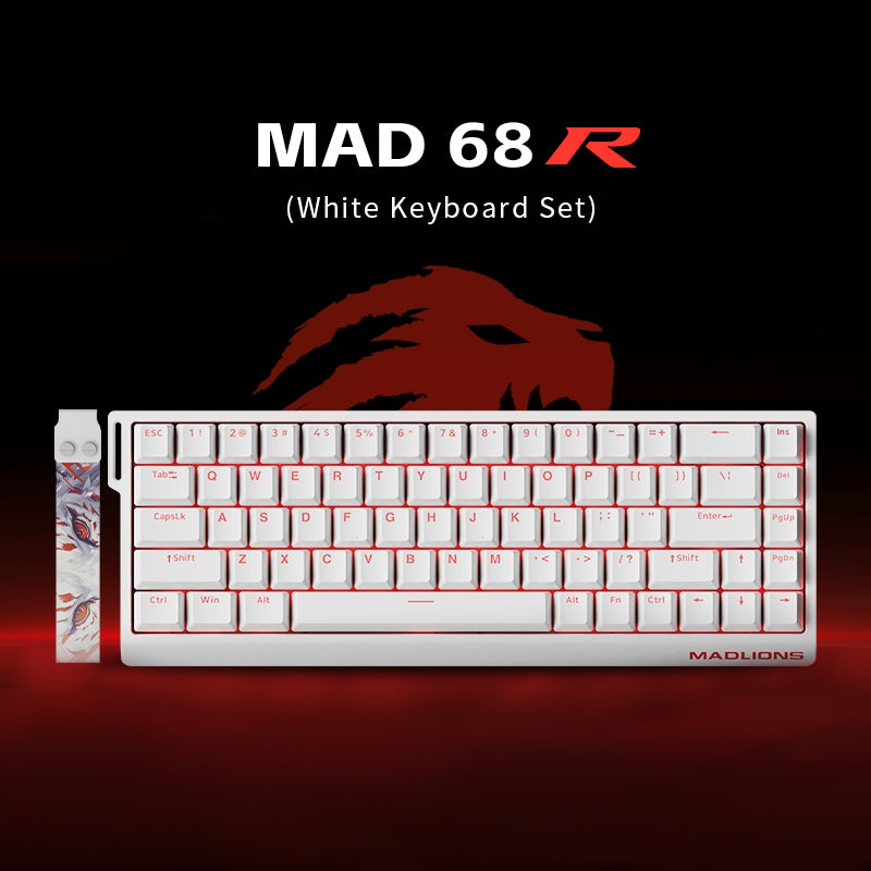 MADLIONS MAD60HE/MAD68HE Magnetic Game machinery Keyboard - Titan Nation