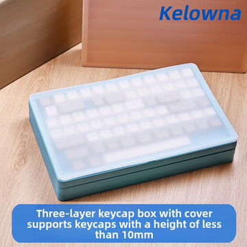 3-Layer Stackable Keycap Storage Box for Mechanical Keyboards - Titan Nation