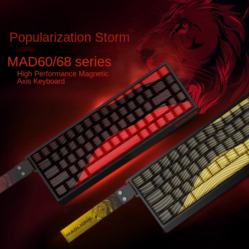 MADLIONS MAD60/68 Series Gaming Magnetic Switch Keyboard