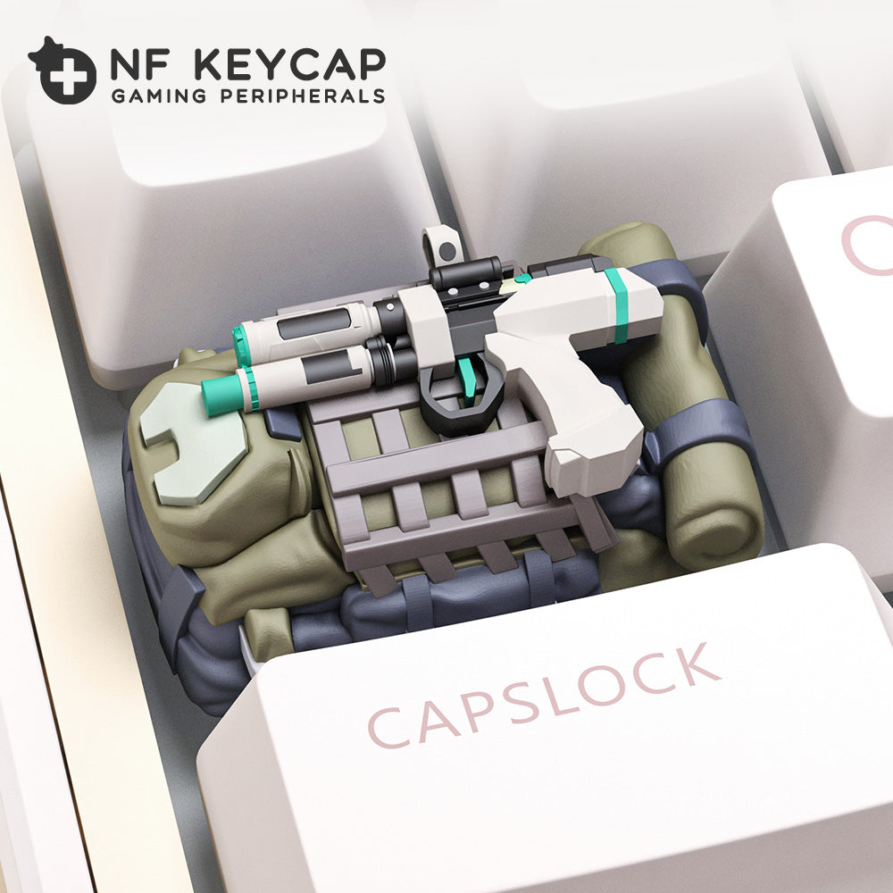 Delta Operation Heart of Africa Artisan Keycap – Custom ESC Key - Titan Nation