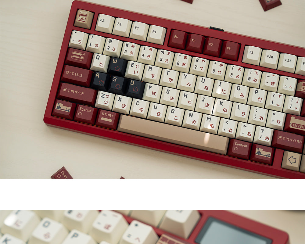 FBB Original SFC 1990 Keycaps – Custom PBT Dye-Sub Set for 87-Key NGC - Titan Nation