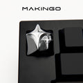 Makingo Cosmic Era Metal Star Keycap – Custom Single ESC Key - Titan Nation