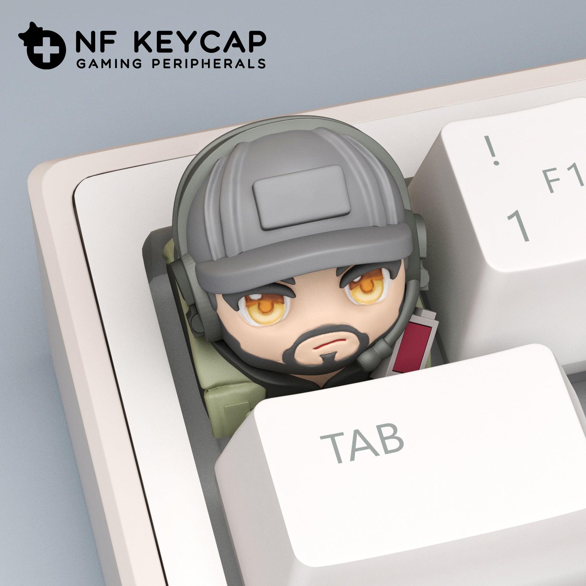 Delta Operation Heart of Africa Artisan Keycap – Custom ESC Key - Titan Nation