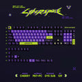 Custom Cyberpunk Keycaps Set mechanical keyboards layout Compatible with Keychron K8