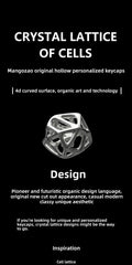 Makingo Hollow Black Gold Artisan Keycap – Original Metal ESC Key - Titan Nation