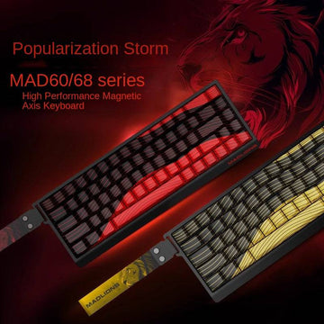 MADLIONS MAD60HE/MAD68HE Magnetic Game machinery Keyboard is similar to the wooting60he keyboard layout