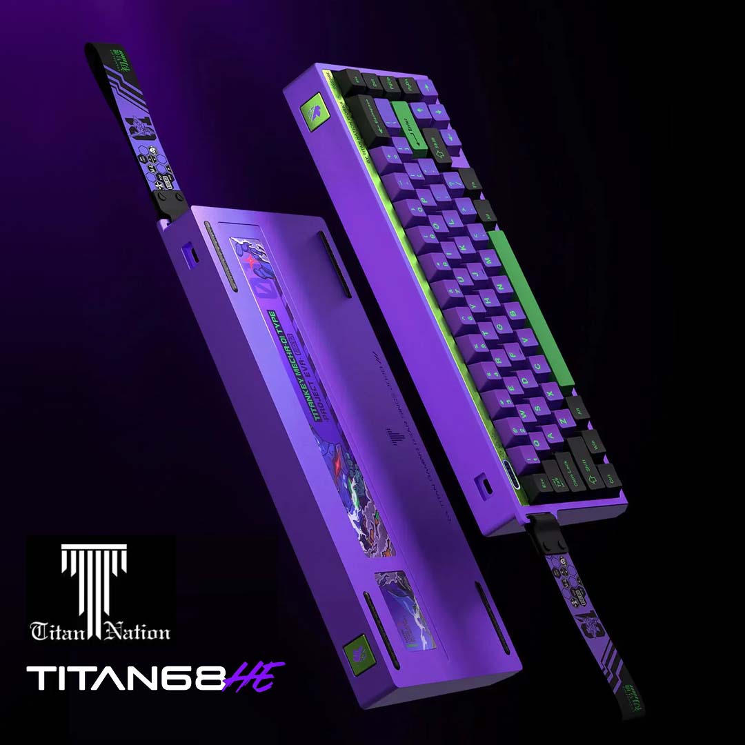 TITAN68HE Magnetic Switch Keyboard is similar to the Wooting 60HE keyboard layoutshop_this_look_amDhCa