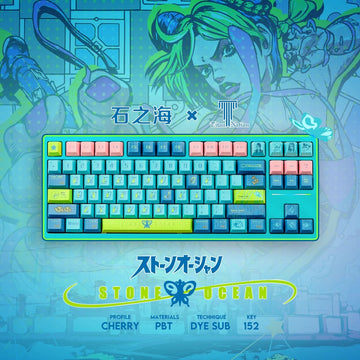 JOJO Keycap Set keyboard layout Compatible with wooting68HE