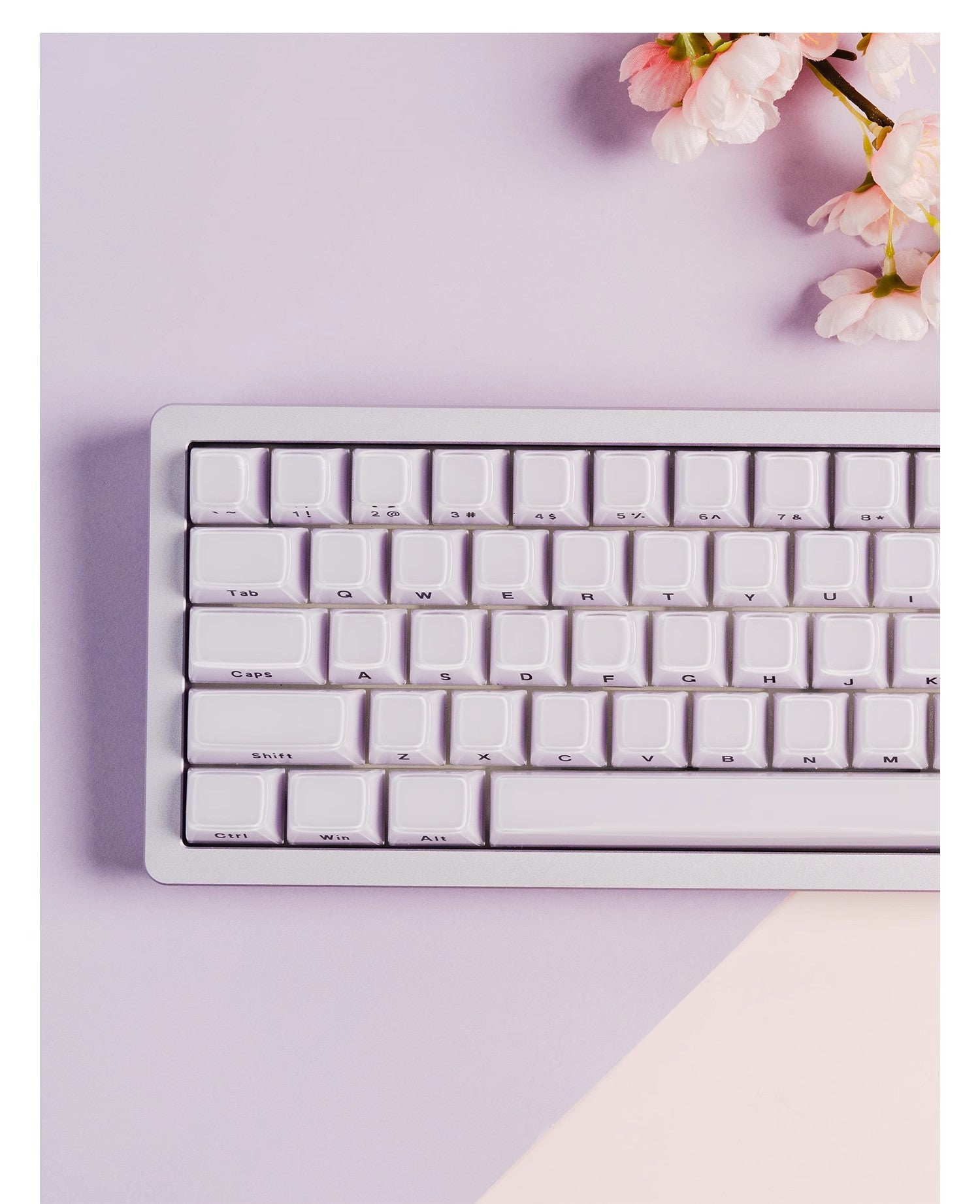 Crystal Jelly Side-Engraved Heart Keycaps – OEM Profile for Wooting - Titan Nation