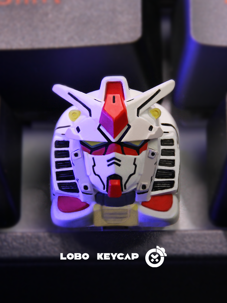 Gundam Artisan Resin Keycap for Mechanical Keyboard ESC Key