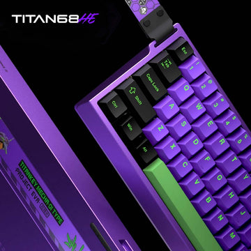 TITAN68HE Magnetic Switch Keyboard is similar to the Wooting 60HE keyboard layout