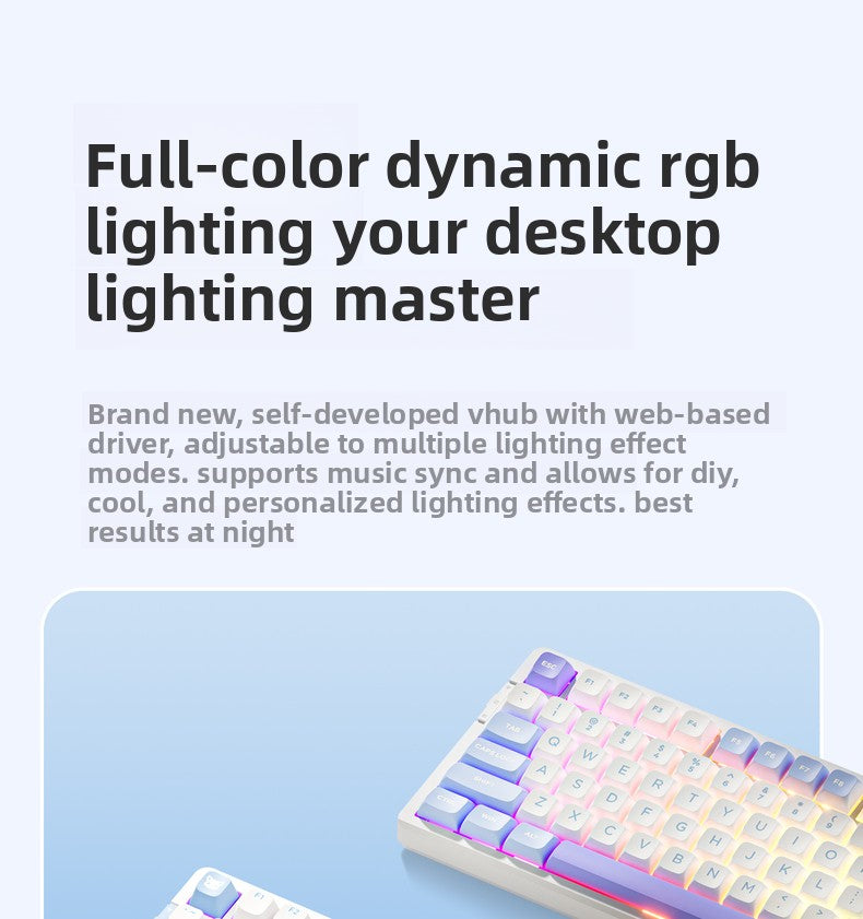 VGN V98 Pro V3 Wireless Gasket Mechanical Keyboard - Titan Nation