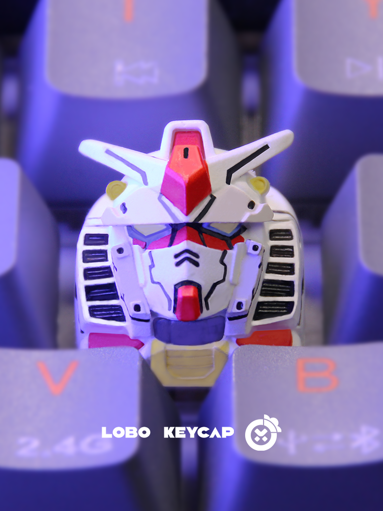 Gundam Artisan Resin Keycap for Mechanical Keyboard ESC Key