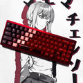 Ice Crystal Gradient Transparent Keycaps – PC Keycaps for Wooting & ACE68 - Titan Nation