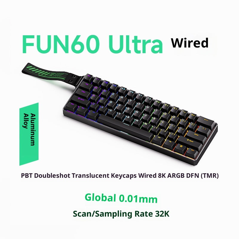 MonsGeek FUN60 Ultra – Aluminum Magnetic Switch Keyboard RT0.01