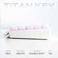 Crystal Jelly Keycaps - Titan Nation