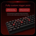 MADLIONS Fire68/fire68 Ultra Magnetic Game Keyboard is similar to the Wooting 60HE keyboard layout