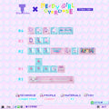 KAngel - Astral Party Wiki Keycaps Compatible with Wooting 60HE, MAD60HE, ACE60, ATK EDGE60, FUN60, WIN60, LUCKY 65, IPI65, REAL67, XTRFY K5, TITAN68, ACE68, MAD68HE, MADE68, HERO68, NANO68, FIRE68, MIG68, and ATK RS6.