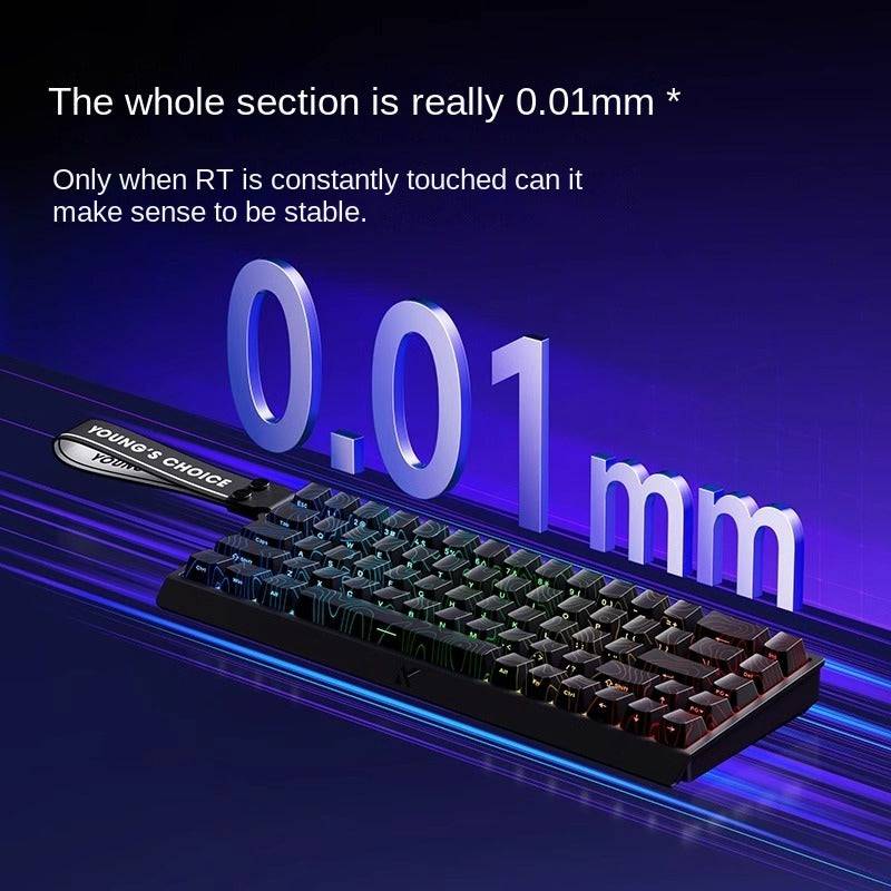 MCHOSE ace 60 pro美品ラピトリ0.01mm AP0.1mm 8k MCHOSE ACE 60 PRO | 60% layout supports quick triggering