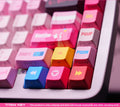 Titan Nation Bocchi the Rock Pochi-chan Keycaps – Pink PBT Set - Titan Nation