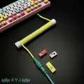 Custom Coiled Type-C Aviator Cable for Mechanical Keyboards – 8K Magnetic Switch Data Cable - Titan Nation