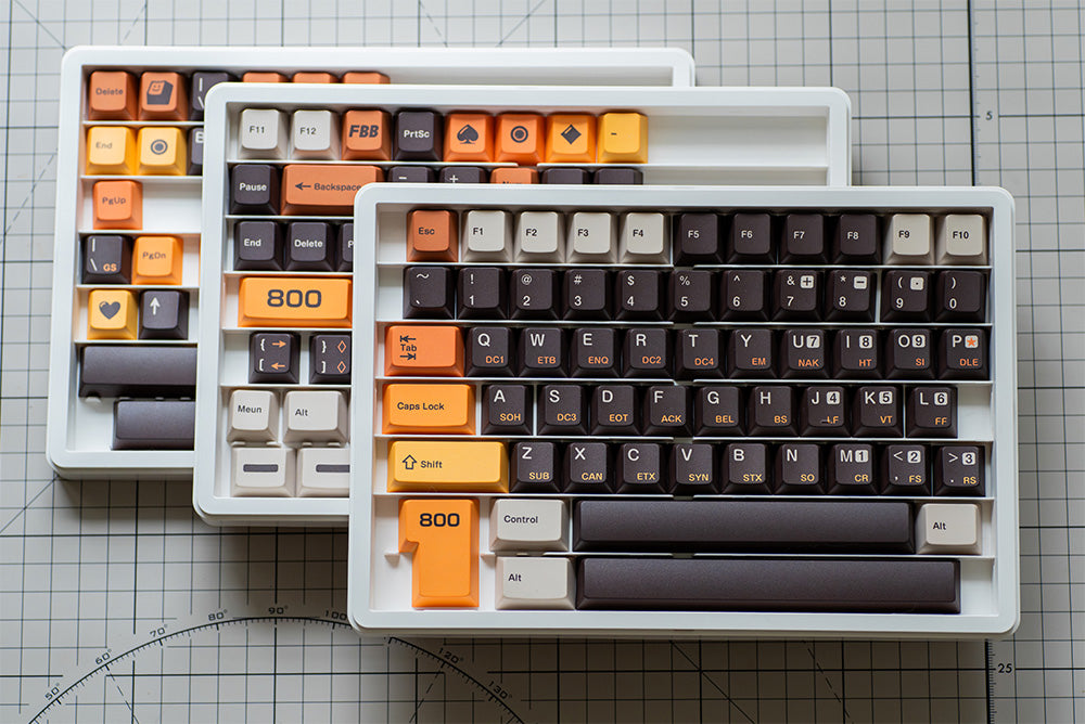Stackable Keycap Display Box – Multi-Layer Dustproof White Organizer - Titan Nation