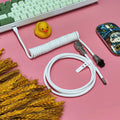 8K Return Rate Mechanical Keyboard Aviation Plug Cable Keyboard Cable Gaming Cable USB Data Cable Spring Cable Custom Cable - Titan Nation