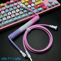 Custom Coiled Type-C Aviator Cable for Mechanical Keyboards – 8K Magnetic Switch Data Cable - Titan Nation