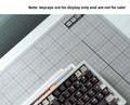 Stackable Keycap Display Box – Multi-Layer Dustproof White Organizer - Titan Nation
