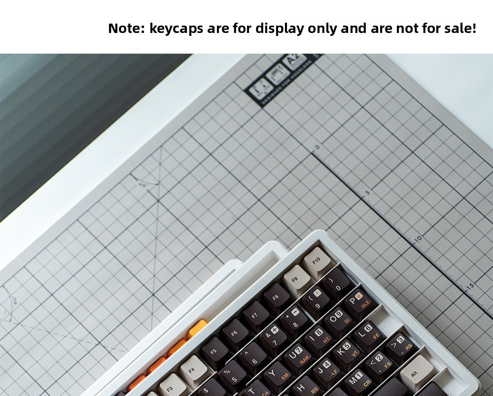Stackable Keycap Display Box – Multi-Layer Dustproof White Organizer - Titan Nation