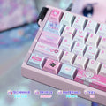 KAngel - Astral Party Wiki Keycaps Compatible with Wooting 60HE, MAD60HE, ACE60, ATK EDGE60, FUN60, WIN60, LUCKY 65, IPI65, REAL67, XTRFY K5, TITAN68, ACE68, MAD68HE, MADE68, HERO68, NANO68, FIRE68, MIG68, and ATK RS6.