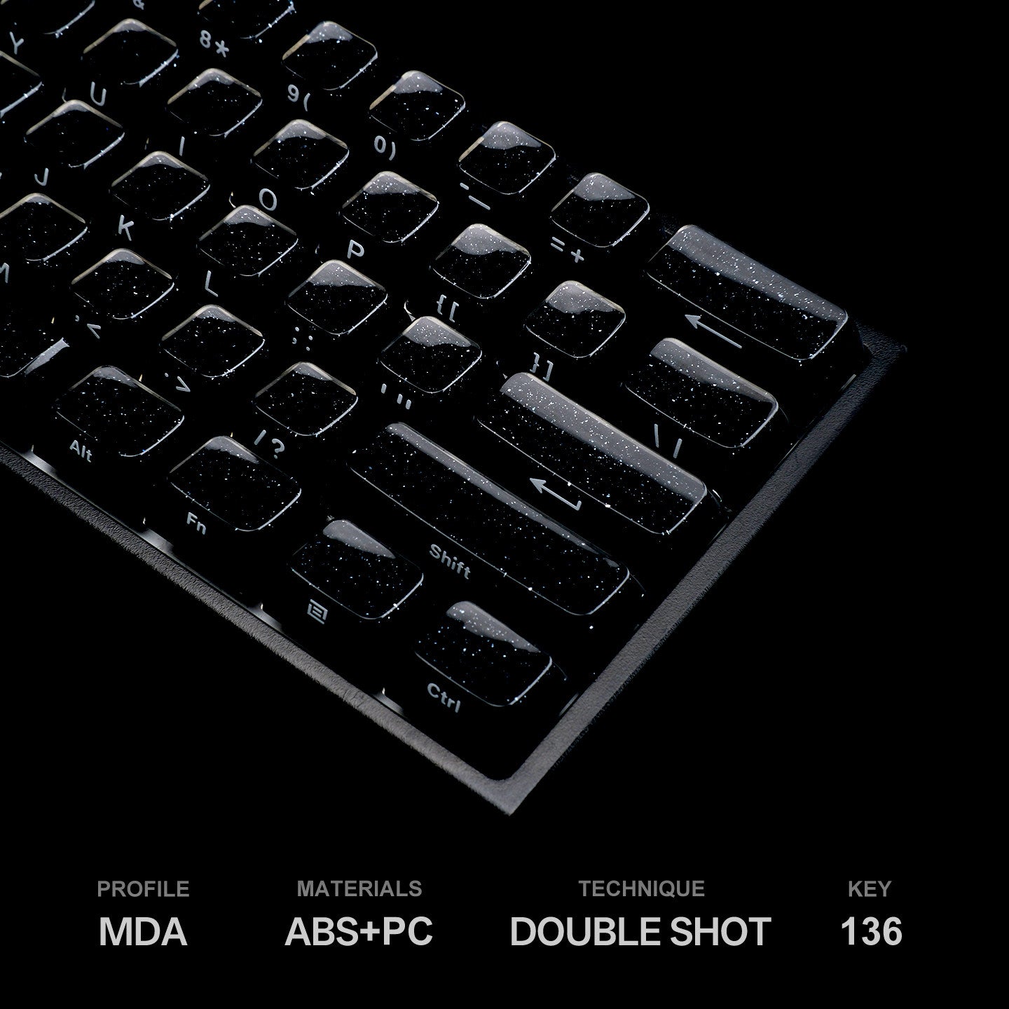 Crystal Jelly Keycaps - Titan Nation