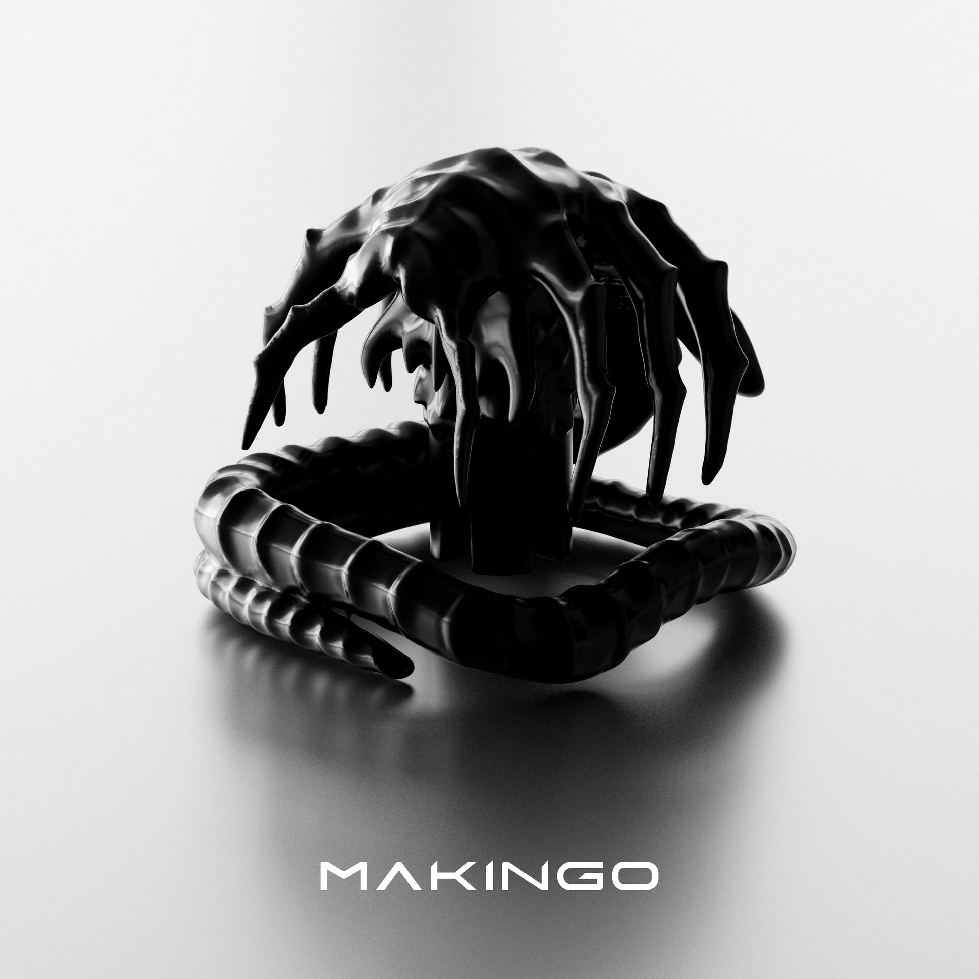 Makingo Alien Facehugger Artisan Keycap – Custom 1U Metal Design - Titan Nation