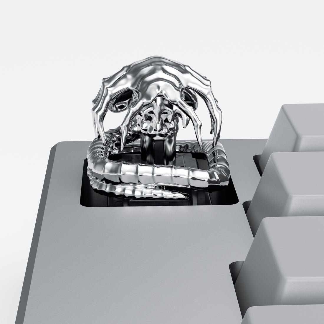 Makingo Alien Facehugger Artisan Keycap – Custom 1U Metal Design - Titan Nation