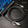 8K Return Rate Mechanical Keyboard Aviation Plug Cable Keyboard Cable Gaming Cable USB Data Cable Spring Cable Custom Cable - Titan Nation