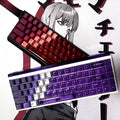 Ice Crystal Gradient Transparent Keycaps – PC Keycaps for Wooting & ACE68 - Titan Nation