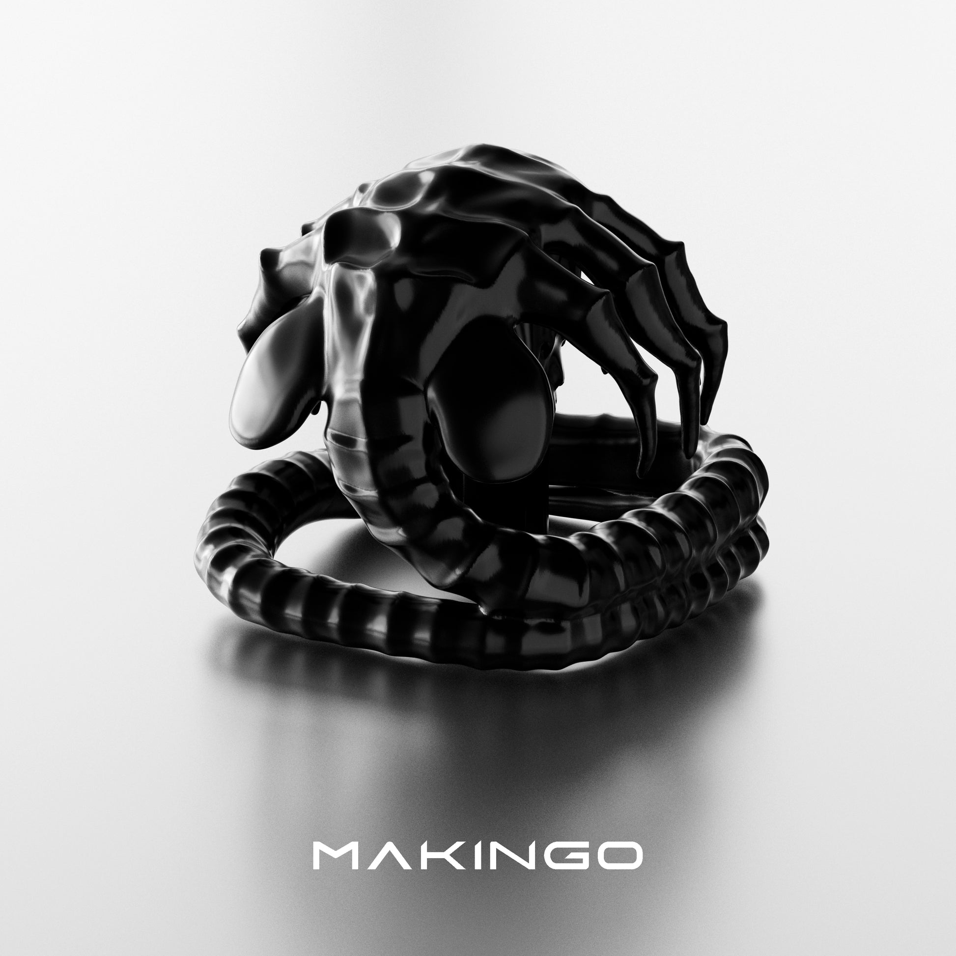 Makingo Alien Facehugger Artisan Keycap – Custom 1U Metal Design - Titan Nation