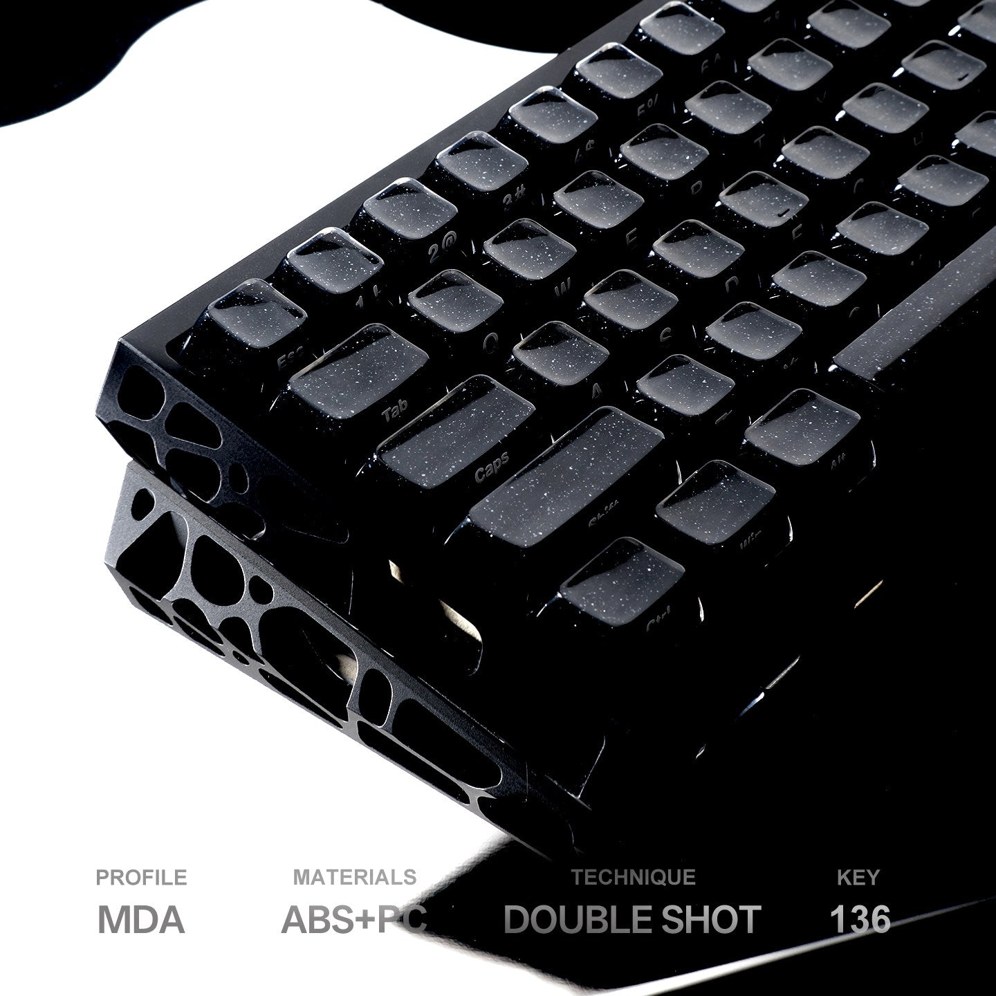 Crystal Jelly Keycaps - Titan Nation
