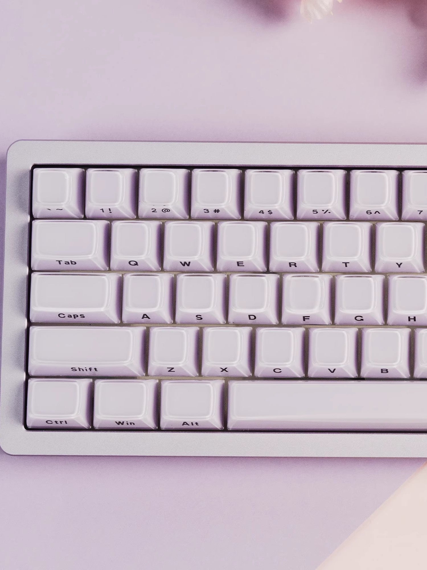 Crystal Jelly Side-Engraved Heart Keycaps – OEM Profile for Wooting - Titan Nation