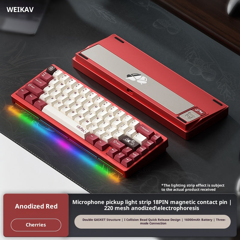 NUT65 Tri-Mode Aluminum Keyboard Kit – Custom Gasket Gaming