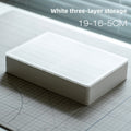 Stackable Keycap Display Box – Multi-Layer Dustproof White Organizer - Titan Nation