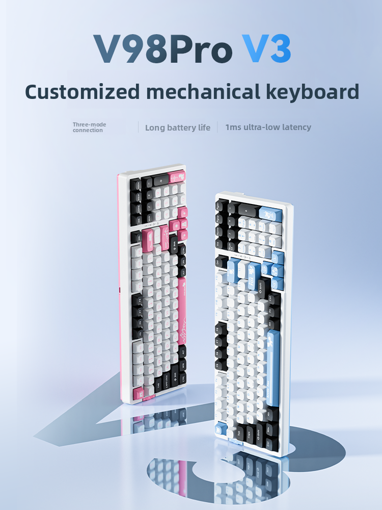 VGN V98 Pro V3 Wireless Gasket Mechanical Keyboard - Titan Nation