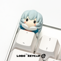 Neon Genesis Evangelion EVA Artisan Keycap – Custom Resin ESC Key - Titan Nation